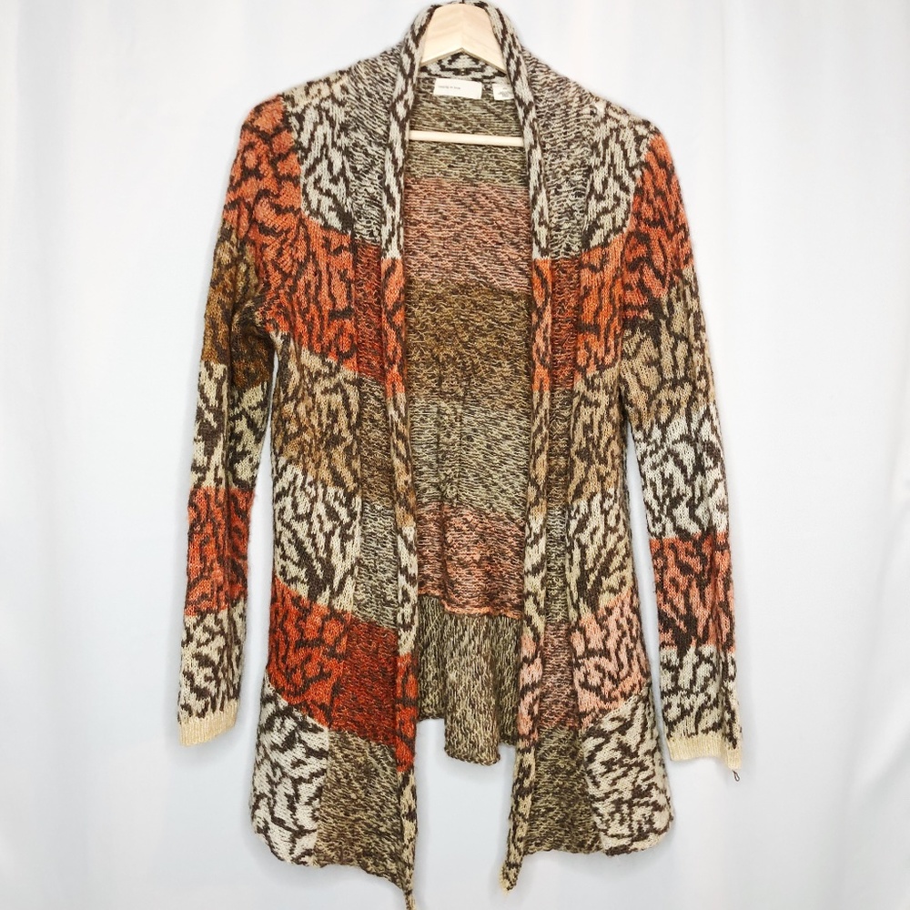 Anthropologie Sleeping on Snow Cardigan, Sz M
